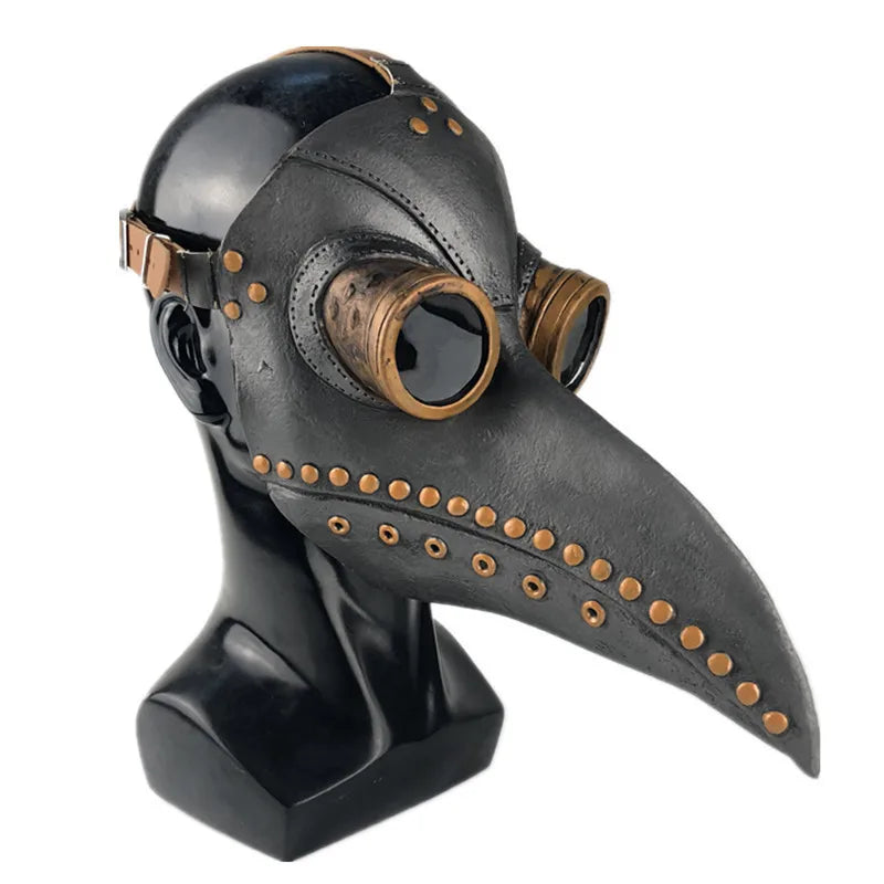 Steampunk Bird Beak Mask for Halloween Cosplay &  Photography