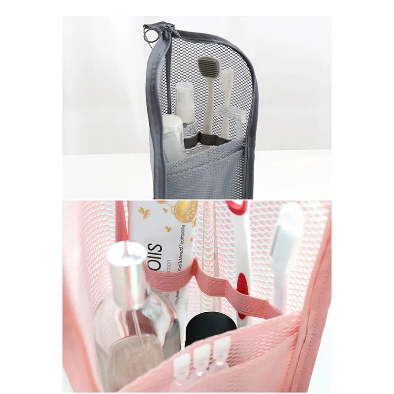 Neceser de Malla Transparente