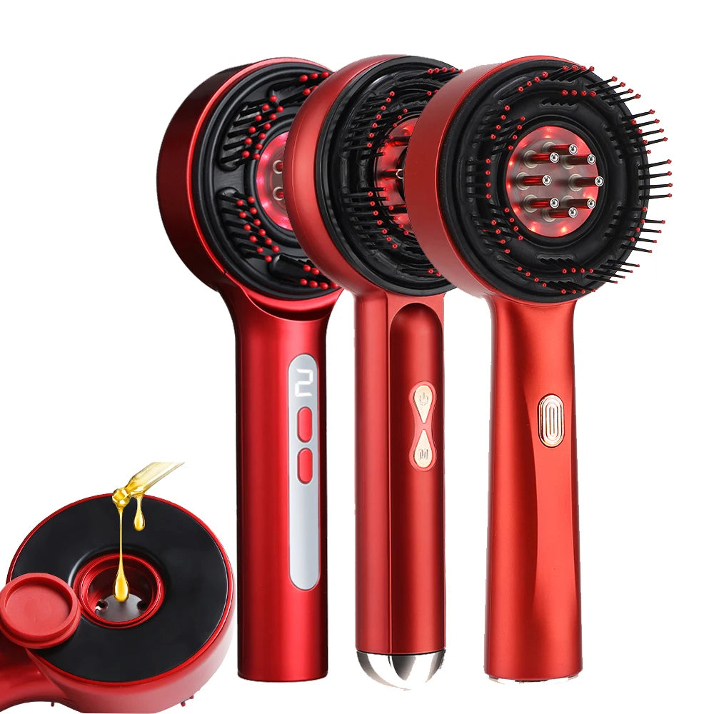 Masajeador recargable para el cuero cabelludo para el crecimiento del cabello