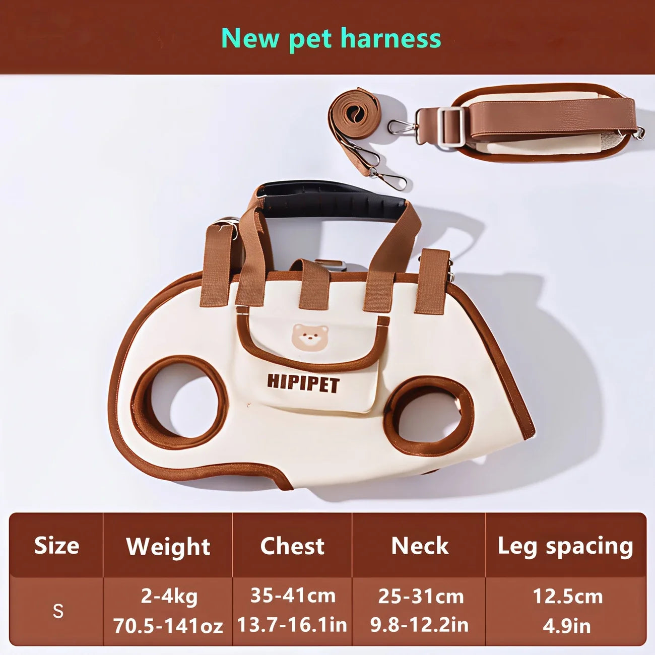Multifunktionale, atmungsaktive Haustier-Reisetasche für kleine Hunde und Katzen